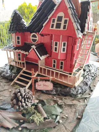 Maqueta inspirada en la peli: la Casa Coraline