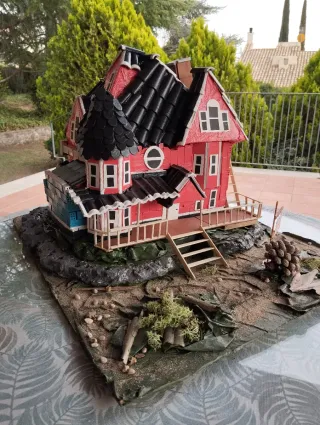 Maqueta inspirada en la peli: la Casa Coraline