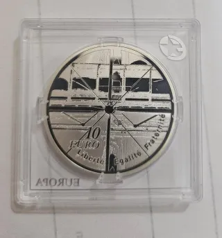 Moneda 10 Euros Francia 2010 Centro Pompidou