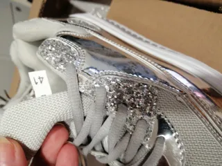 Zapatillas Mujer Plataforma Brillantes