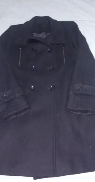 Sobretudo Salsa azul marinho - Tamanho S