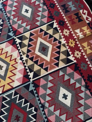 Alfombra Kilim Algodón Étnica 160x250 cm
