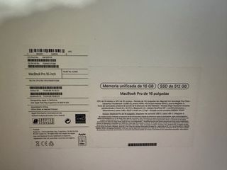 MacBook Pro 16 M1 Pro 16GB RAM 512GB SSD