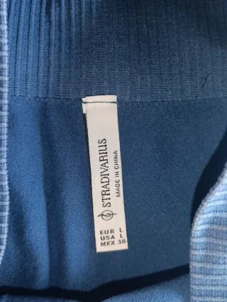 Leggings Stradivarius Talla L Azul