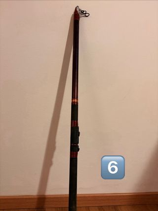 Set 9 canne da pesca OTTIME condizioni