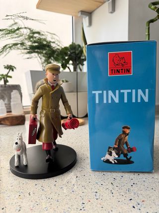 Figura Tintín y Milú