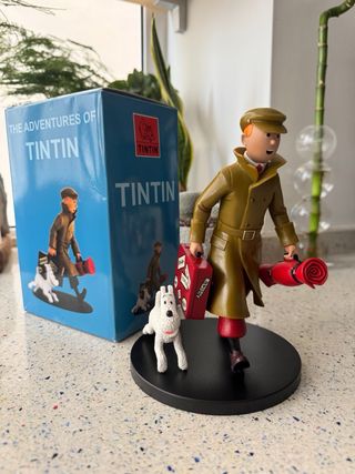 Figura Tintín y Milú
