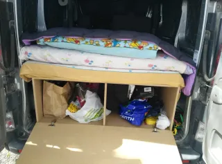 Muebles camper y aislamiento ventanas