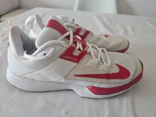 Zapatillas Nike Padel Mujer Blancas Rojas