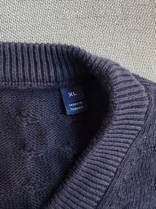 Jersey Gant Azul Marino Texturizado