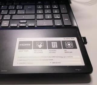 Portatil Acer aspire