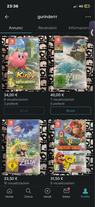 Giochi Nintendo Switch