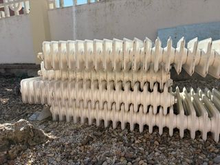 Radiadores blancos