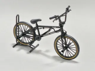 Miniatura Bicicleta BMX Freestyle + Soporte