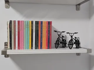 Miniatura Bicicleta BMX Freestyle + Soporte