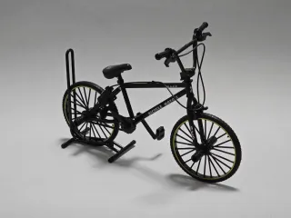 Miniatura Bicicleta BMX Freestyle + Soporte