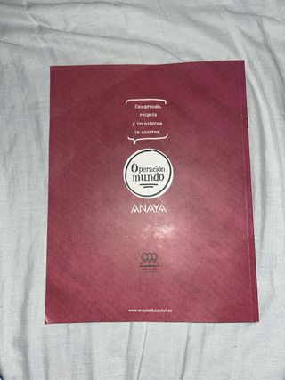 Libro de física y química de 3 de la eso