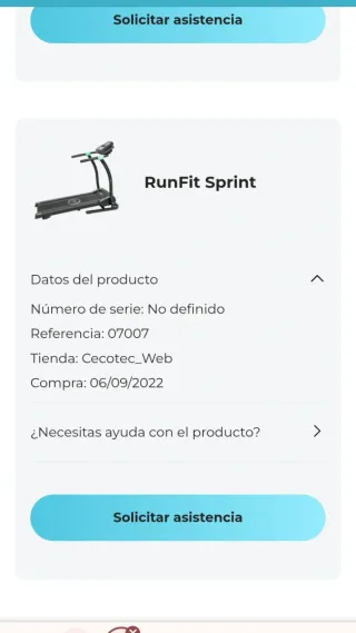 Cinta de Correr RunnerFit Sprint
