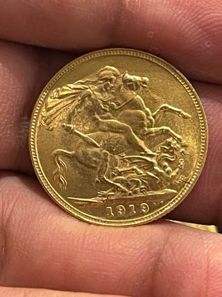 Moneda de Oro 1919
