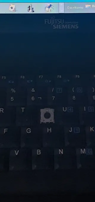 Oferta último dia Portátil Fujitsu Siemens Negro