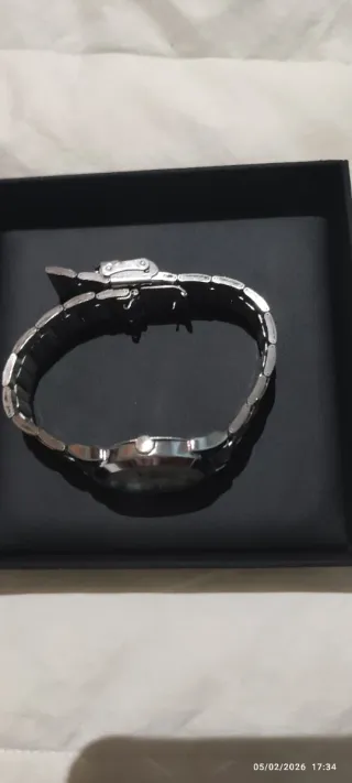 Reloj CURREN Plata y Blanco Nuevo