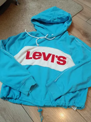 Sudadera Levi's azul y blanca