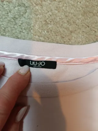 Sudadera Liu Jo Rosa y Negra Talla S