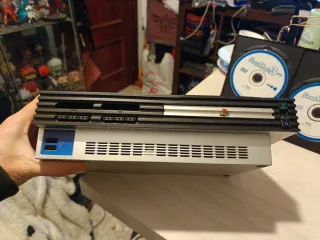 Consola Sony PS2 Fat Negra