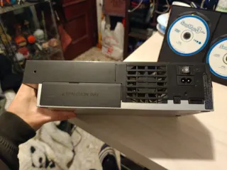 Consola Sony PS2 Fat Negra