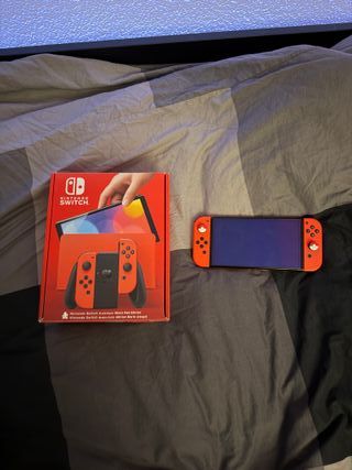 Nintendo Switch OLED Edición Mario Rojo