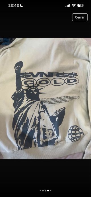 Sudadera Cold Culture Talla M sin estrenar