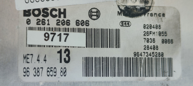 CENTRALITA MOTOR UCE CITROEN XSARA BERLINA 1.6 16