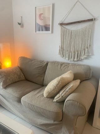 Sofá Ektorp 2 plazas Ikea beige