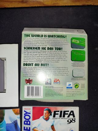FIFA 98 Road to World Cup Game Boy Completo