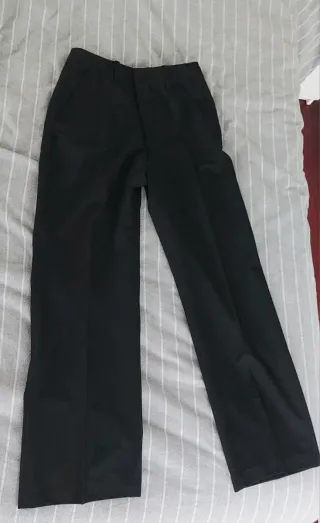 Pantalón Zara Negro Talla S Nuevo