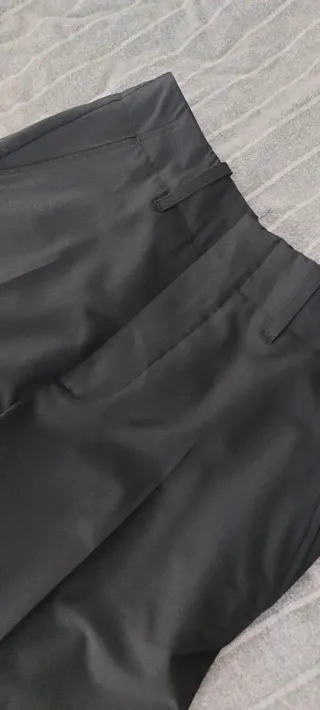 Pantalón Zara Negro Talla S Nuevo