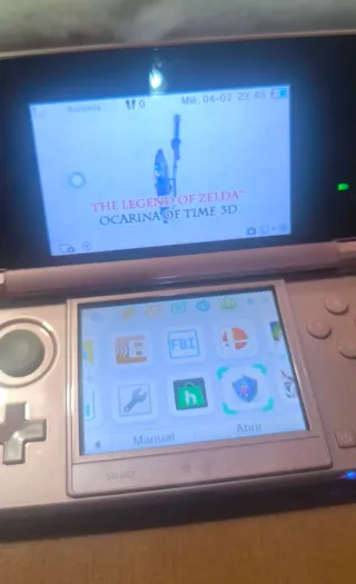 Nintendo 3DS Rosa + juegos