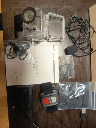 Cámara de Acción Crosstour 4K CT8500 + Accesorios