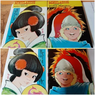 MINI CLÁSICOS TORAY. ILUSTRACIONES MARIA PASCUAL