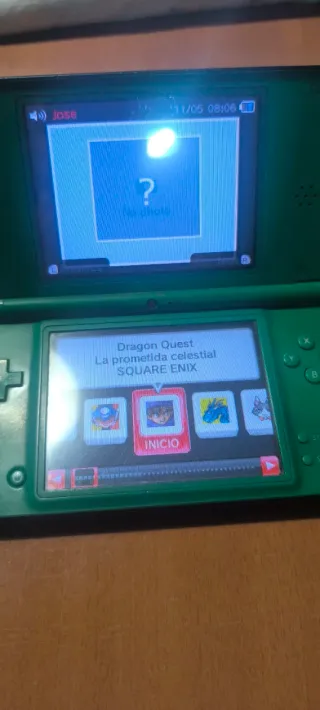 Nintendo DS (DSi) XL Verde +juegos