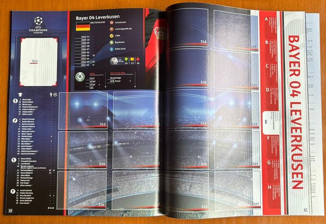 Colección Cromos Champions League 2011/2012