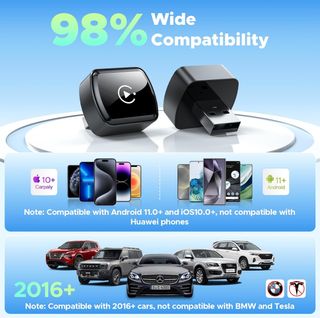 NUEVO Adaptador Carplay Android Auto LAMTTO