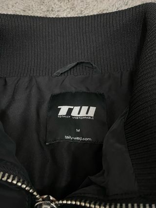 Giubbino Tally Weijl nero donna taglia M