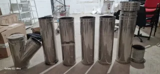 Tuberías Acero Inoxidable Chimenea