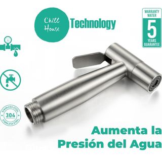 NUEVO Grifo Bidet WC Acero Inox Ducha Higiénica