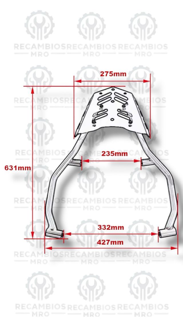 Portaequipajes Yamaha Tenere 700