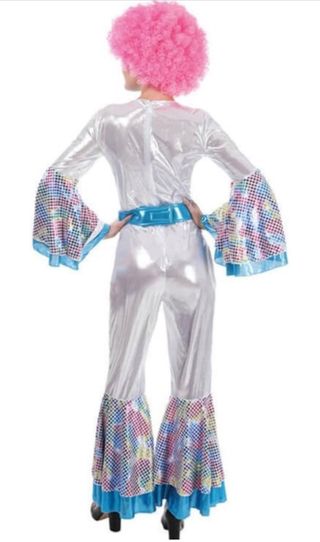 Disfraz Disco Mujer Años 70 Talla M