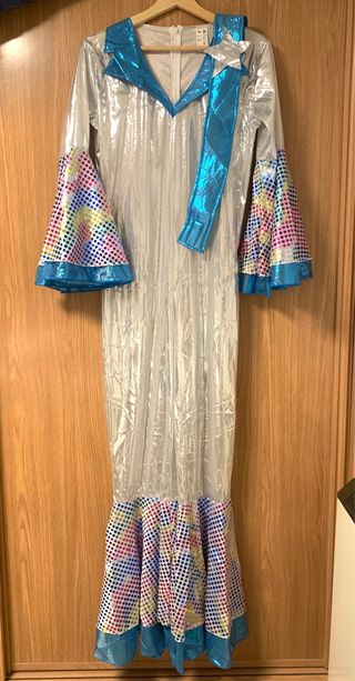 Disfraz Disco Mujer Años 70 Talla M