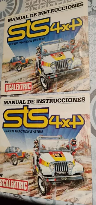 Manual Instrucciones Scalextric STS 4x4