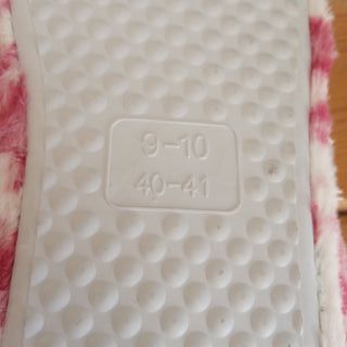 Zapatillas leopardo rosa invierno